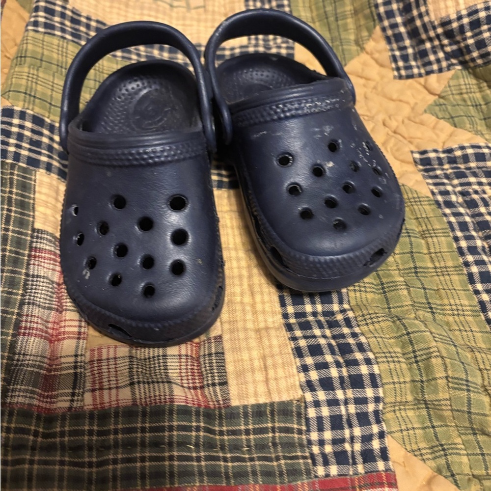 Kids Blue Clogs